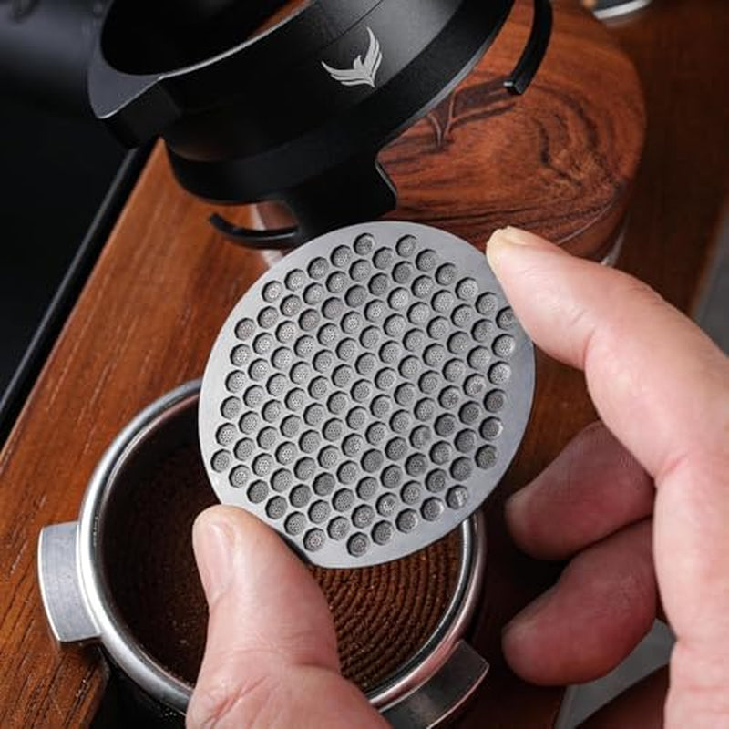 54Mm Breville Espresso Accessories Kit Walnut Tamping Station, Click Tamper, Adjustable Distributor, Dosing Funnel, Puck Screen, Digital Espresso Scale