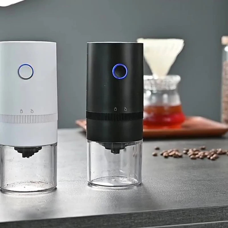Portable USB Rechargeable Burr Coffee Grinder
