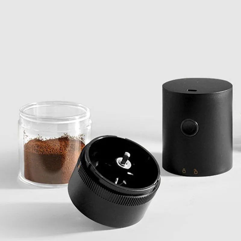 Portable USB Rechargeable Burr Coffee Grinder