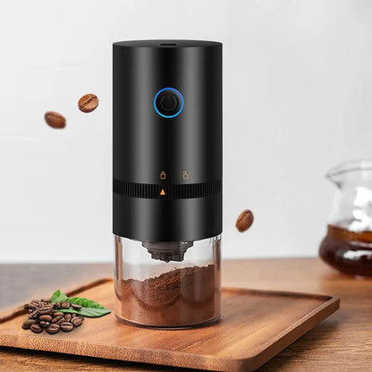 Portable USB Rechargeable Burr Coffee Grinder