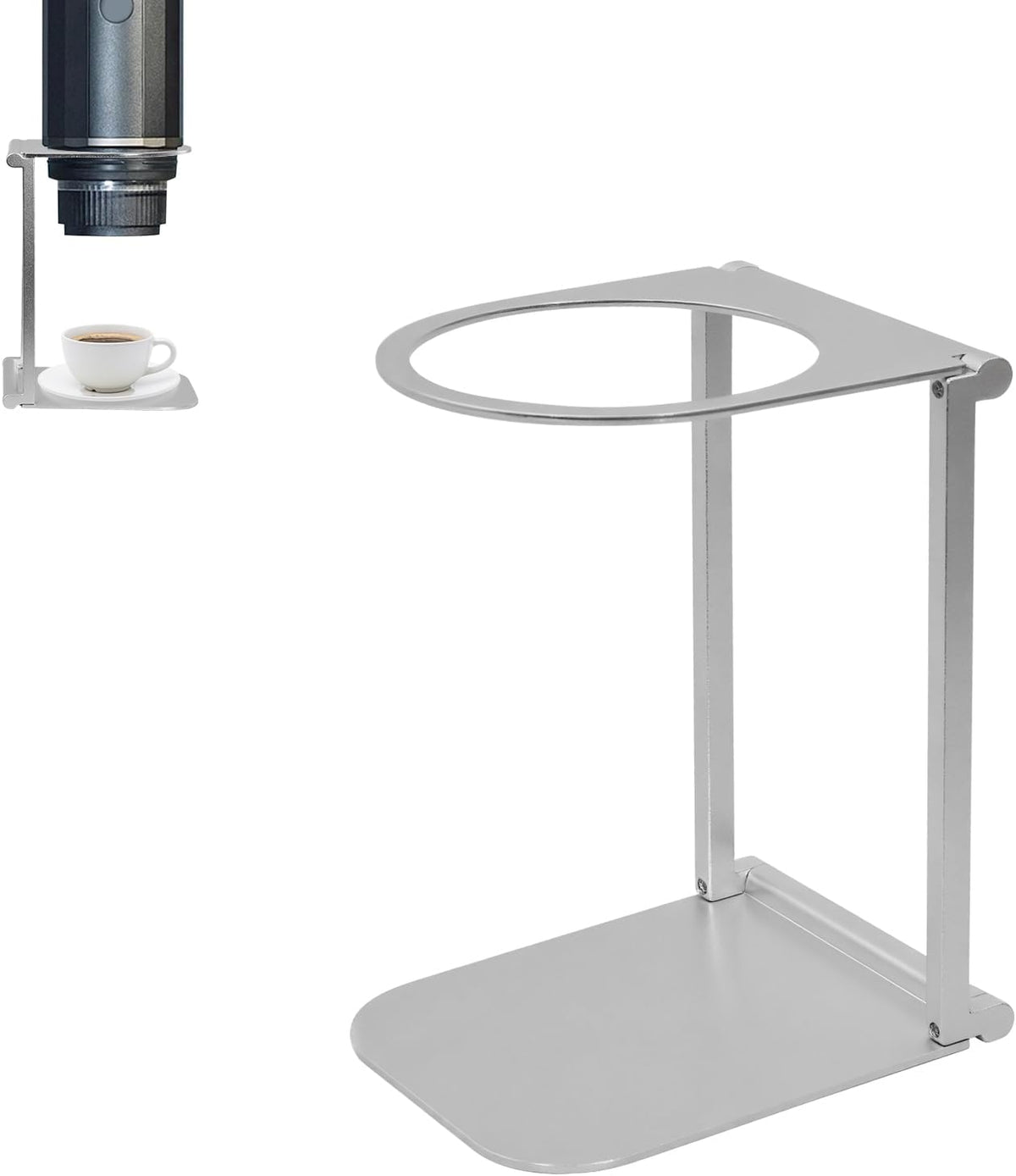 Coffee Maker Stand, Portable & Foldable Espresso Machine Stand,
