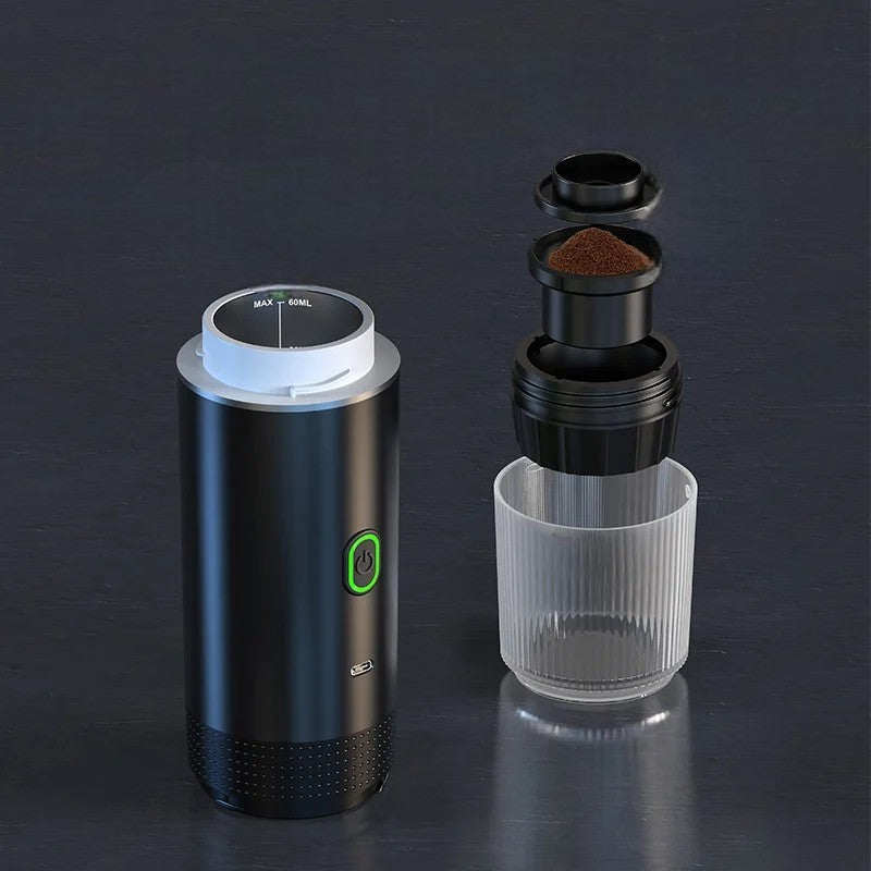 Portable Self-Heating Espresso Machine