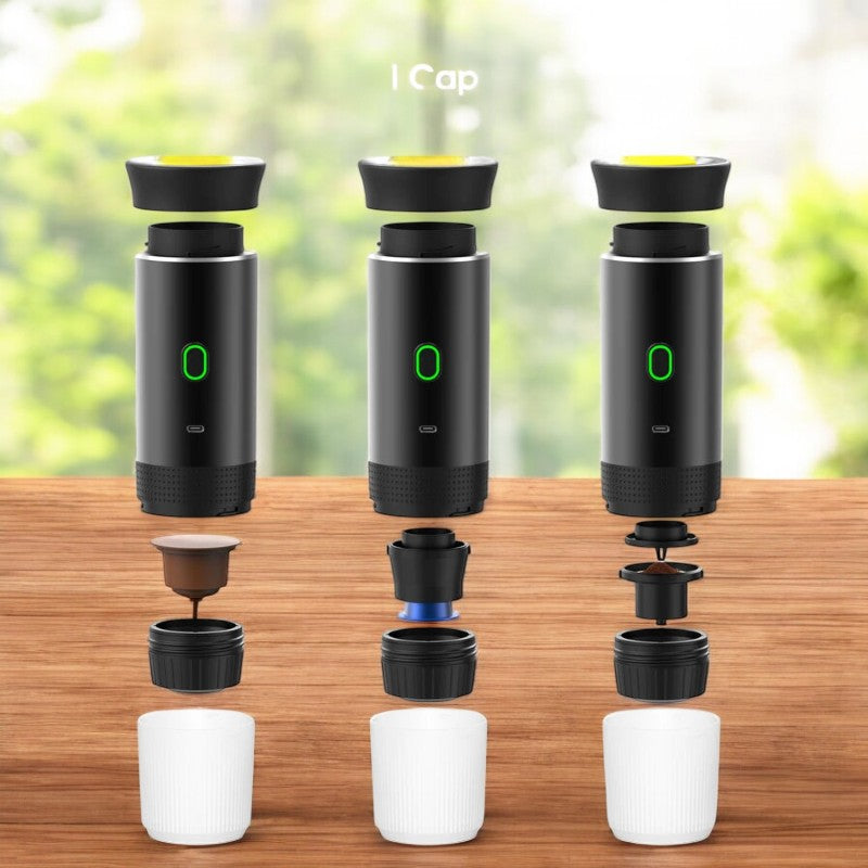 Portable Self-Heating Espresso Machine