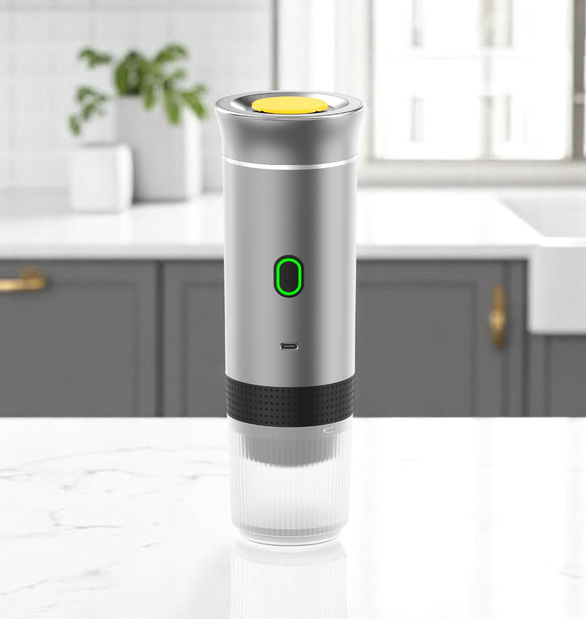 Portable Self-Heating Espresso Machine