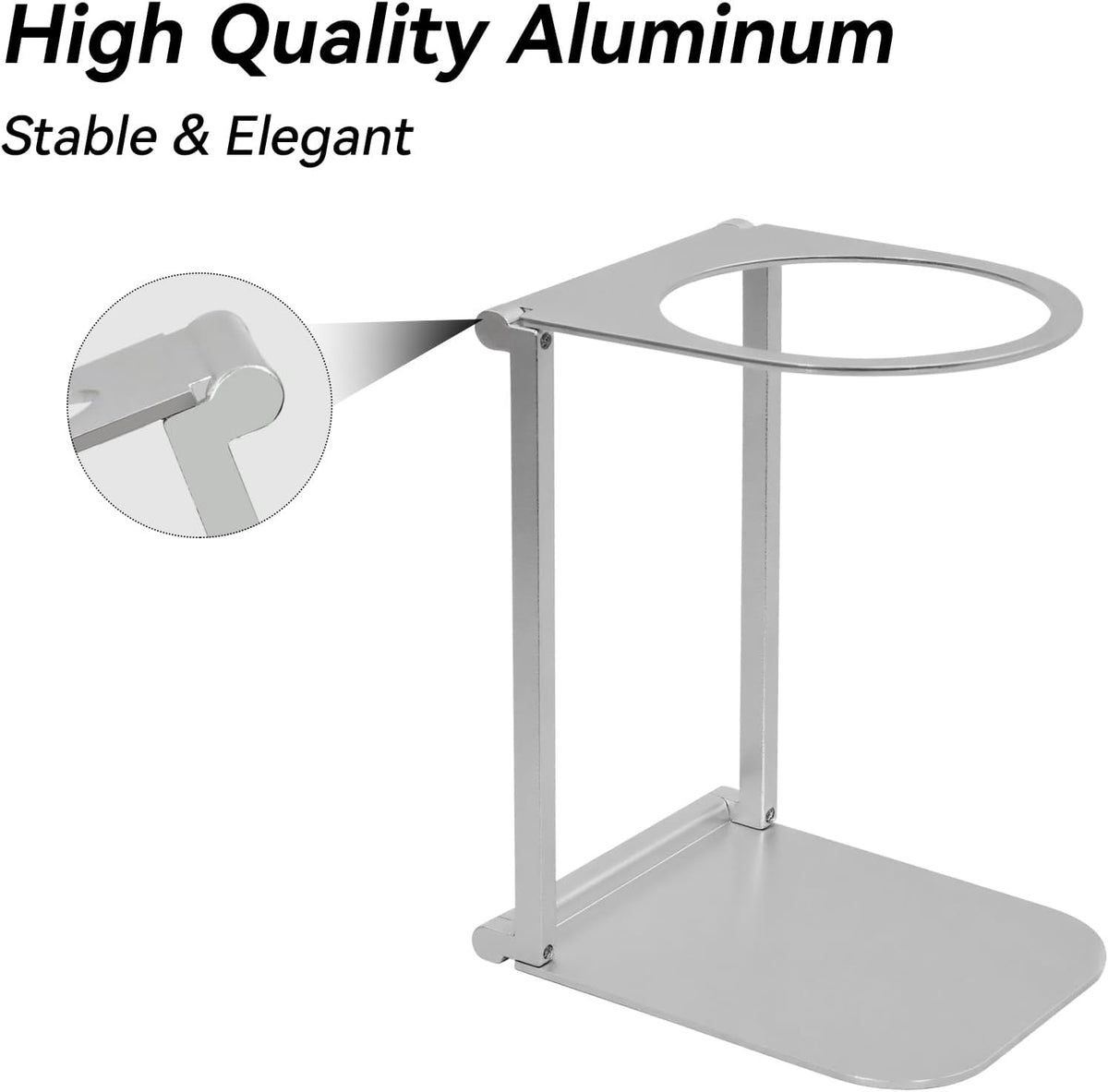 Coffee Maker Stand, Portable & Foldable Espresso Machine Stand,
